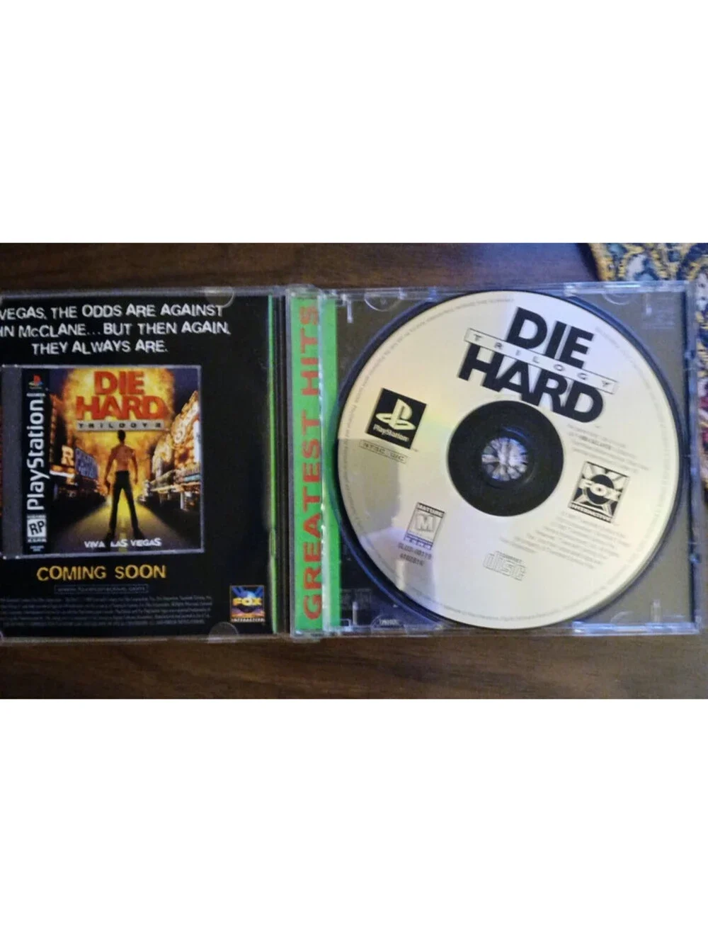 Die Hard Trilogy (Greatest Hits) (Sony PlayStation 1, 1997)